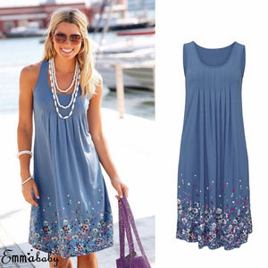 Floral Fashion Beach Dress