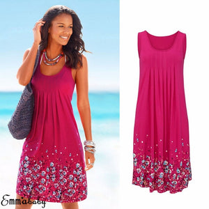 Floral Fashion Beach Dress