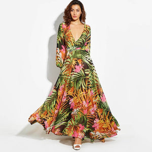 Tropical Beach Maxi Dresses