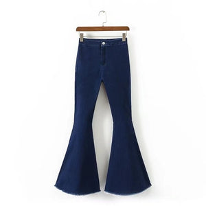 Bell Bottom Denim Pants