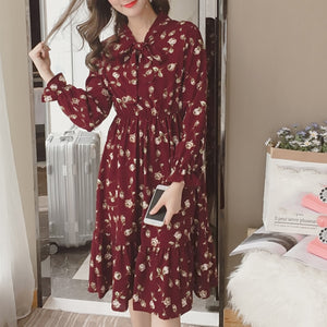 Korean Chiffon Women Dress