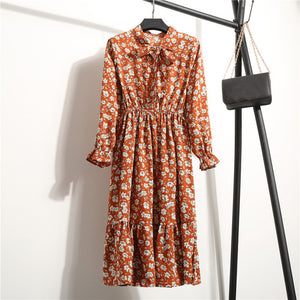 Korean Chiffon Women Dress