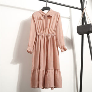 Korean Chiffon Women Dress