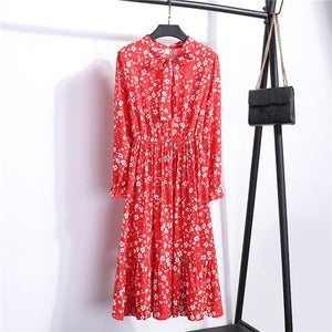 Korean Chiffon Women Dress