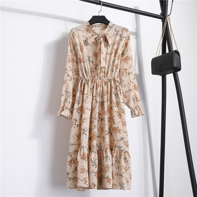 Korean Chiffon Women Dress