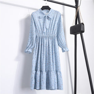 Korean Chiffon Women Dress