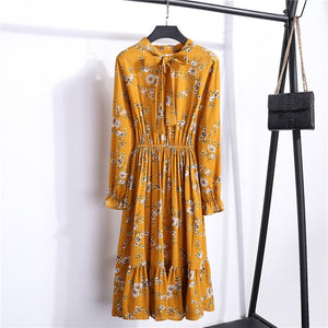 Korean Chiffon Women Dress