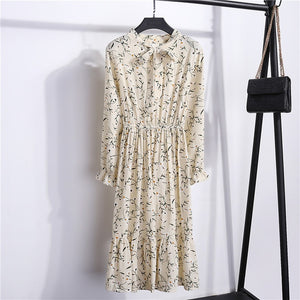 Korean Chiffon Women Dress