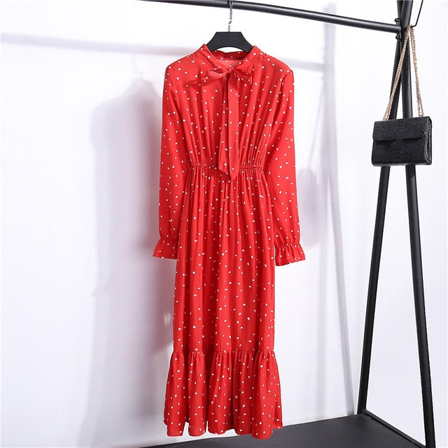 Korean Chiffon Women Dress