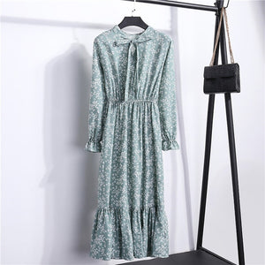 Korean Chiffon Women Dress